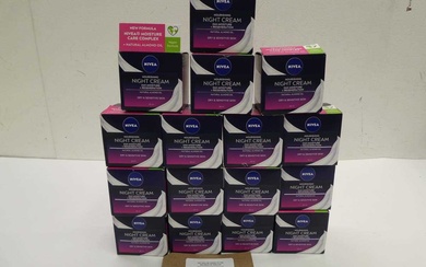 16 tubs of Nivea nourishing night creamCondition Report There is...