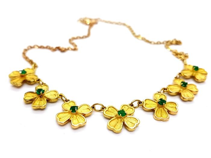 18 kts. Yellow gold - Necklace Other
