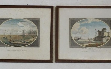 18th Century Engravings of Charleston & Savannah