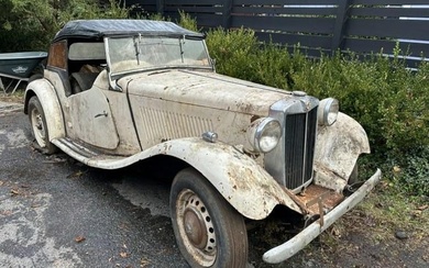 1969 MG from local estate, just as we found it, along with the other one in the auction. This car