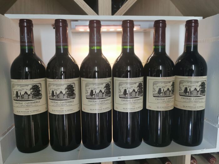 1995 Château Cantermele - Haut-Médoc - 6 Bottles (0.75L)