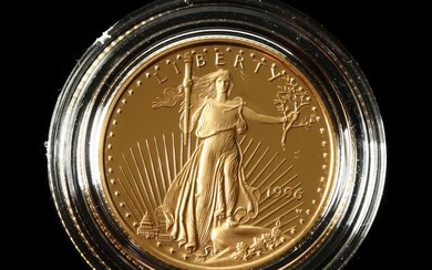1996 Proof $10 American Eagle 1/4 Ounce Gold Bullion Coin