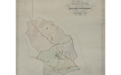 19TH-CENTURY ESTATE MAP