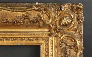 19th Century French Gilt Composition Frame. 20.75" x