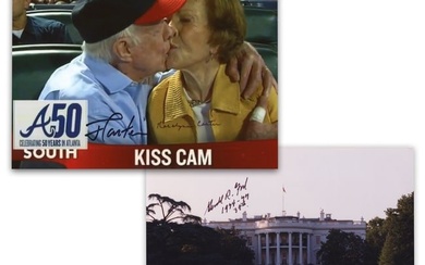 2 Presidents & A First Lady! Ford & Carters Signed Photos