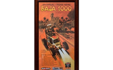2004 Baja 1000 Framed Poster