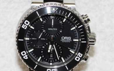 Oris - New Aquis Chronograph Automatic''NO RESERVE PRICE'' - 7655 - Men - 2011-present