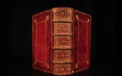 1637 FINE Binding Works of Torsellino Historiarum