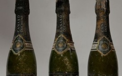 18 demi-bouteilles CHAMPAGNE (très vieux,…