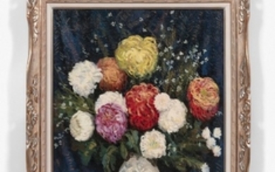 Alexandre ALTMANN 1885 - 1932 Bouquet de pivoines