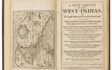 Americas.- Central America.- Gage (Thomas) A New Survey of the West-India's..., second edition, 4 engraved maps, by E.Cotes, and to be sold by John Sweeting, 1655.