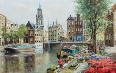 C. Schuyler (20th century) Canal in Amsterdam