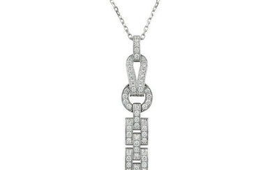 Cartier Agrafe Diamond Necklace