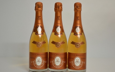 Cristal Louis Roederer Rosé 2002 Champagne 3 bt -...