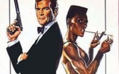 Grace Jones & Roger Moore James Bond Dangereusement Vôtre 1985