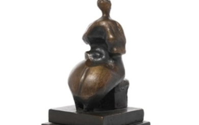 Henry Moore, Maquette for Seated Woman