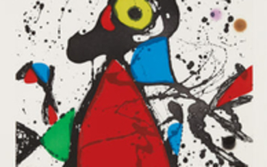 Joan Miró, Souris rouge à la mantille (Red Mouse in the Mantilla)