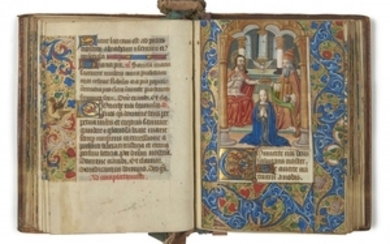 Livre d’heures en latin à l’usage de Troyes, manuscrit et enluminé sur vélin