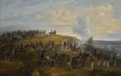 MANOEUVRES NEAR PAVLOVSKOE, 3 AUGUST 1846, Otto Gottlieb Schwarz