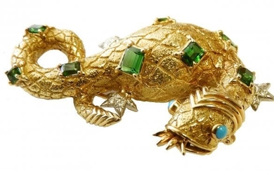 Schlumberger for Tiffany & Co - Salamander Brooch
