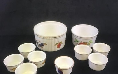 Set of Royal Worcester Fine Porcelain China Complete