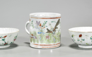 Three Antique Chinese Enameled Porcelains