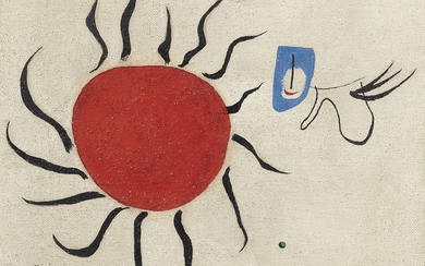 Joan Miró (1893-1983), Peinture (Le Soleil)