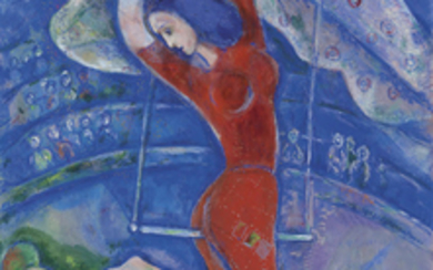 Marc Chagall (1887-1985), L'Acrobate ou Le Trapèze