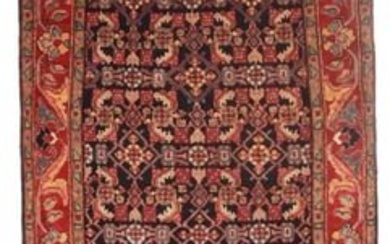 4X14 Tribal Semi Antique Vintage Oriental Runner Rug Hallway Carpet 38X142