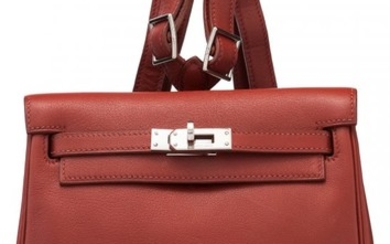 58003: Hermès Brique Swift Leather Kelly Ado PM