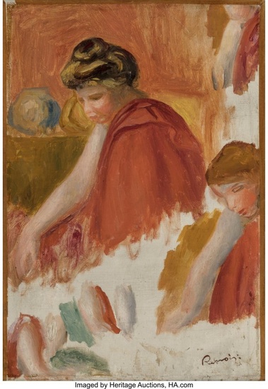 69003: Pierre-Auguste Renoir (French, 1841-1919) Femme