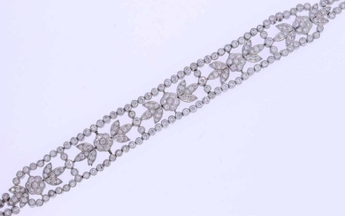 7 CTW Diamond Platinum Bracelet