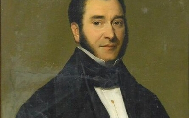 Jules DUFOUR (1812 - 1871). Portrait of a