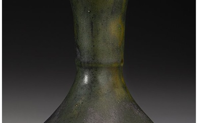 79103: George Ohr Glazed Earthenware Vase, circa 1900 M