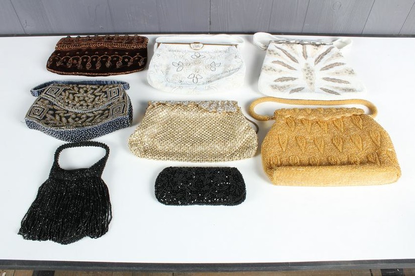 8 Assorted Vintage Evening Bags