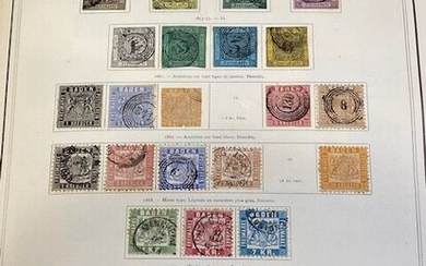 8 albums de timbres Y & T : Importante collection du Monde Entier avec quelques...