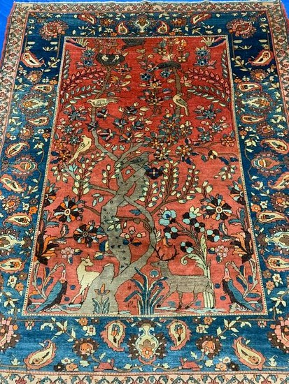 Hand Woven Persian Bahktiari 6x5.1