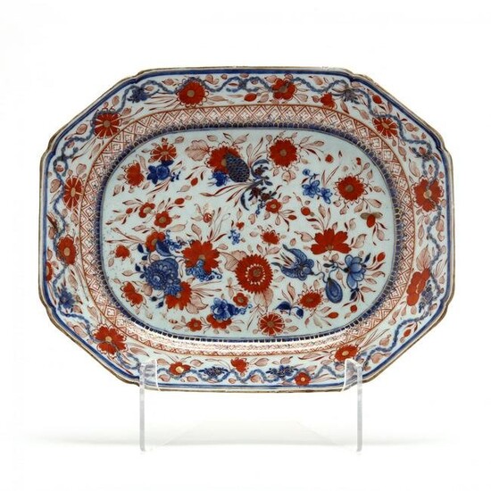 A Chinese Porcelain Export Imari Platter