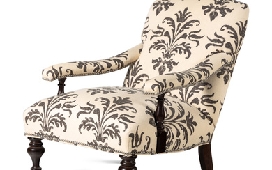 A Contemporary Upholstered Armchair