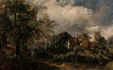 A Cottage Scene, The Glebe Farm, After John Constable