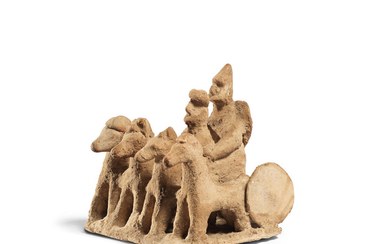 A Cypriot terracotta chariot group