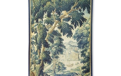 A Flemish verdure tapestry panel Late 17th century