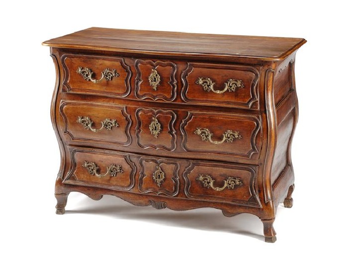 A French Provincial Bombe Commode
