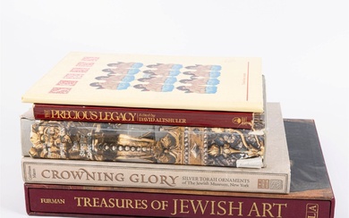 A GROUP OF FOUR JUDAICA REFERENCE BOOKS