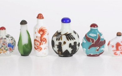A Group of Chinese Snuff Bottles