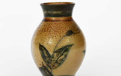 A Martin Brothers stoneware vase by Robert Wallace Martin