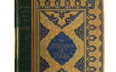 A VINTAGE FRENCH BOOK, LA GUIRLANDE DE L'IRAN