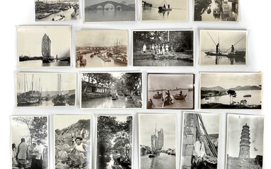 A collection of early 20th century photographs of Soochow and Shanghai, China.
