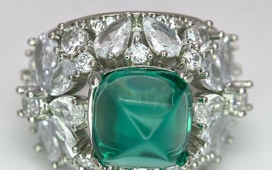 A fabulous, stone set, dress ring, presented in a...
