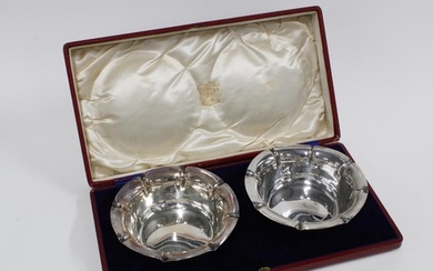 A pair of Victorian silver bowls, Atkin Brothers, Sheffield...